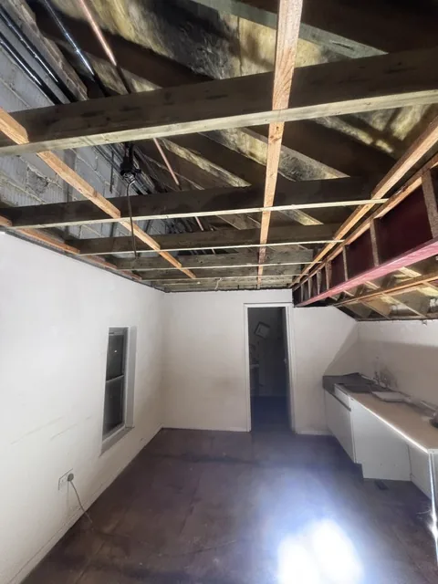 Controlled artex plasterboard strip-out in Hither Green