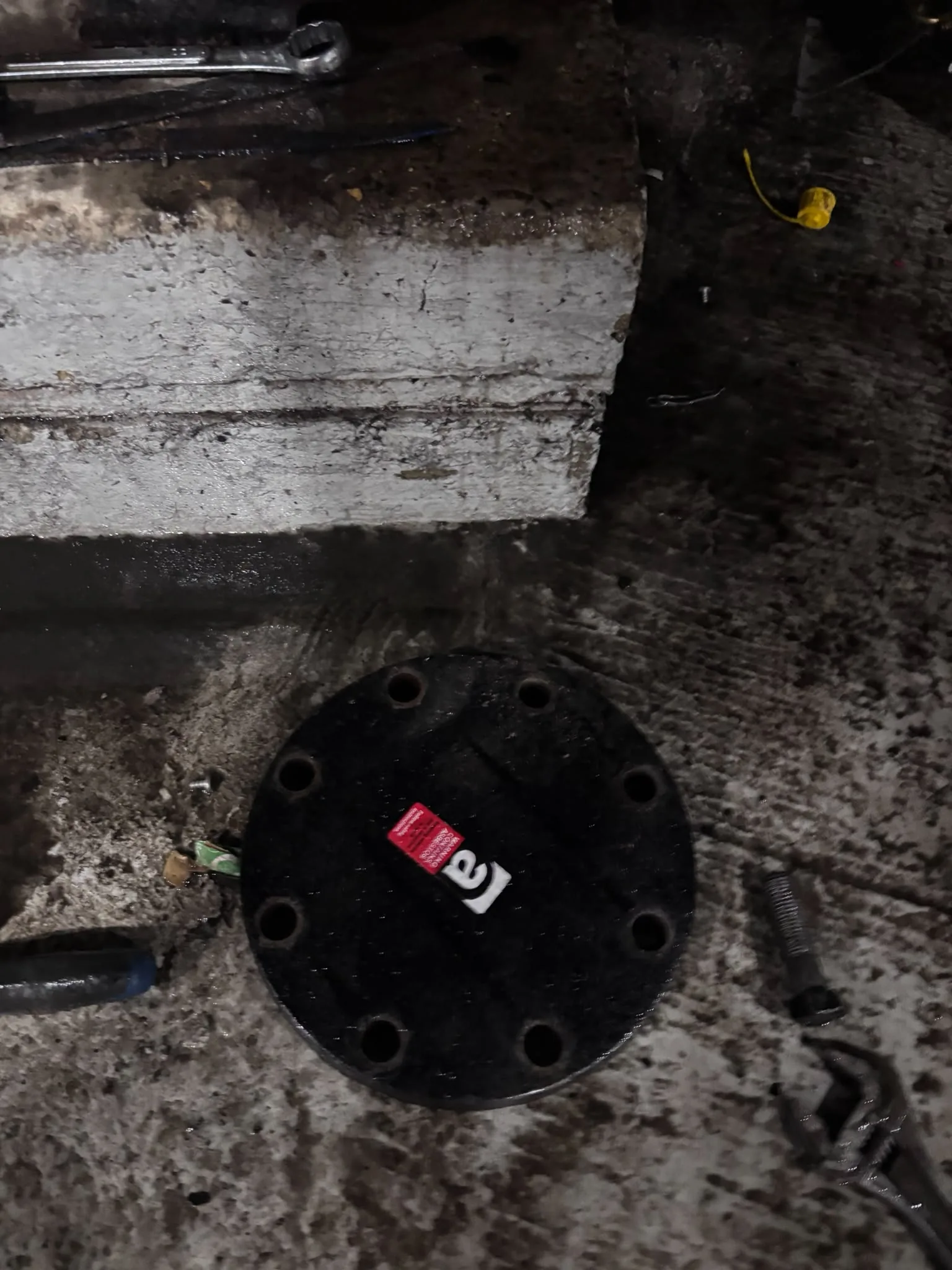 Artex scraping from a concrete ceiling during Hither Green refurbishment